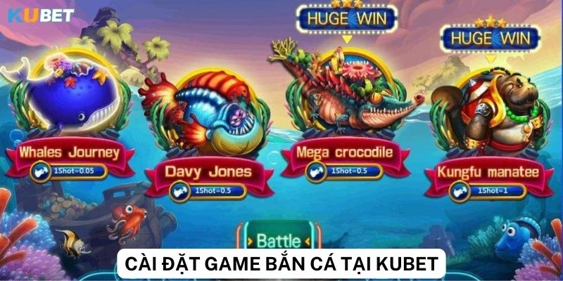 Lợi ích khi cài đặt game bắn cá tại nhà cái 