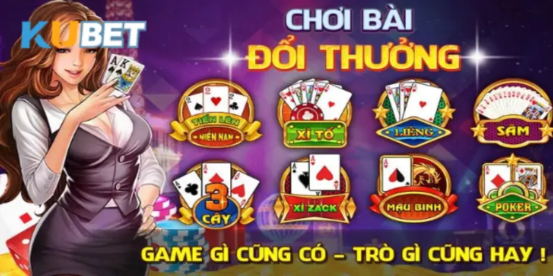 Trò chơi bài với cơ hội đổi thưởng lôi cuốn người chơi